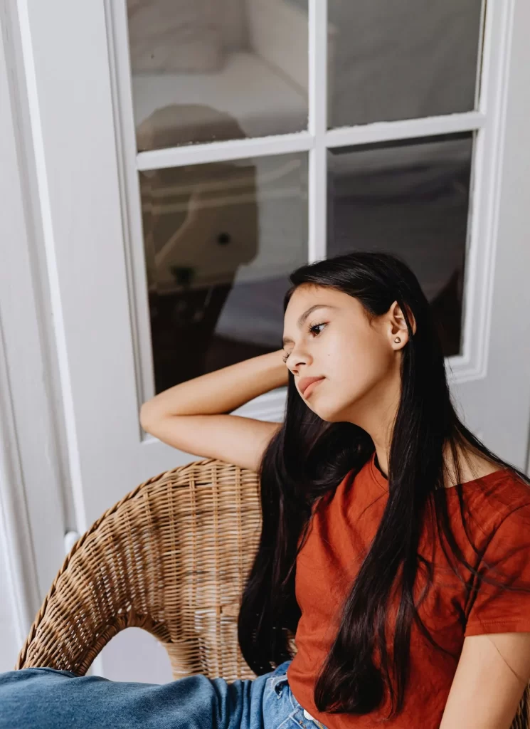 Teenage girl during her therapy session at Revive Health Therapy in Walnut Oakland