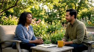 Patient actively participating in therapy session